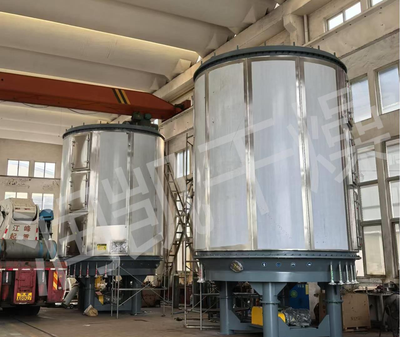 两套大型盘式干燥机即将启程，发往大美新疆